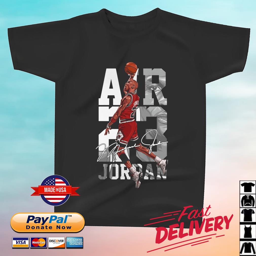Michael Jordan Air 23 signature shirt