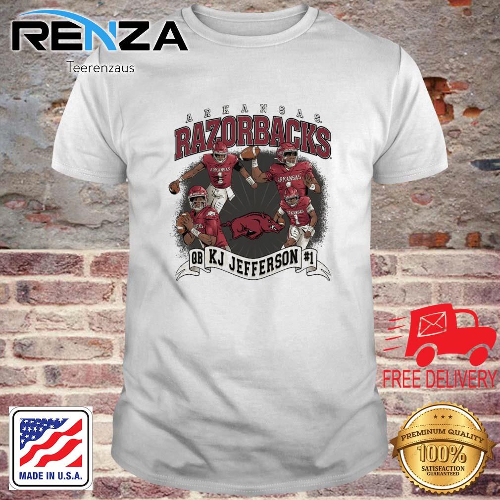 Arkansas Razorbacks QB Kj Jefferson shirt