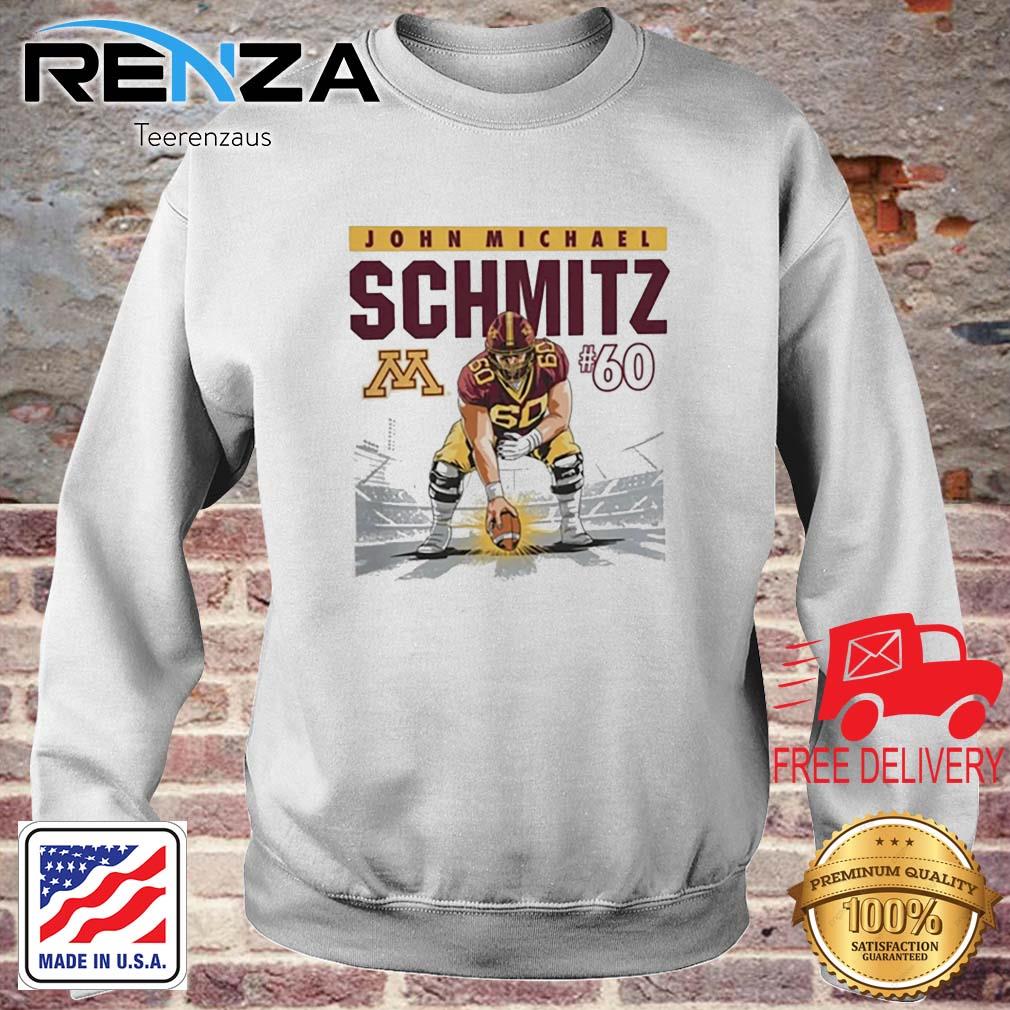 John Michael Schmitz Shirt Minnesota Ncaa Football s teerenzaus sweater trang