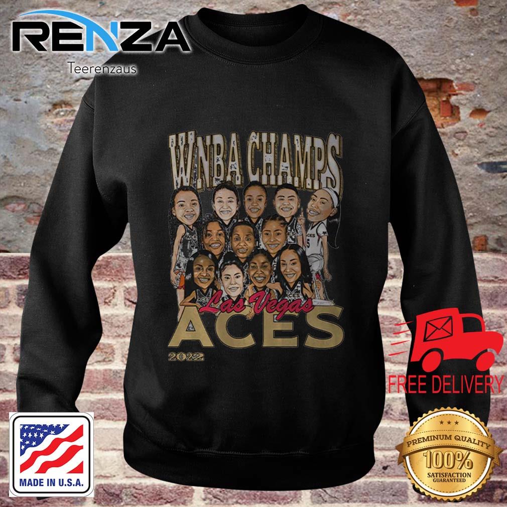 Las Vegas Aces Chibi WNBA Champs 2022 shirt