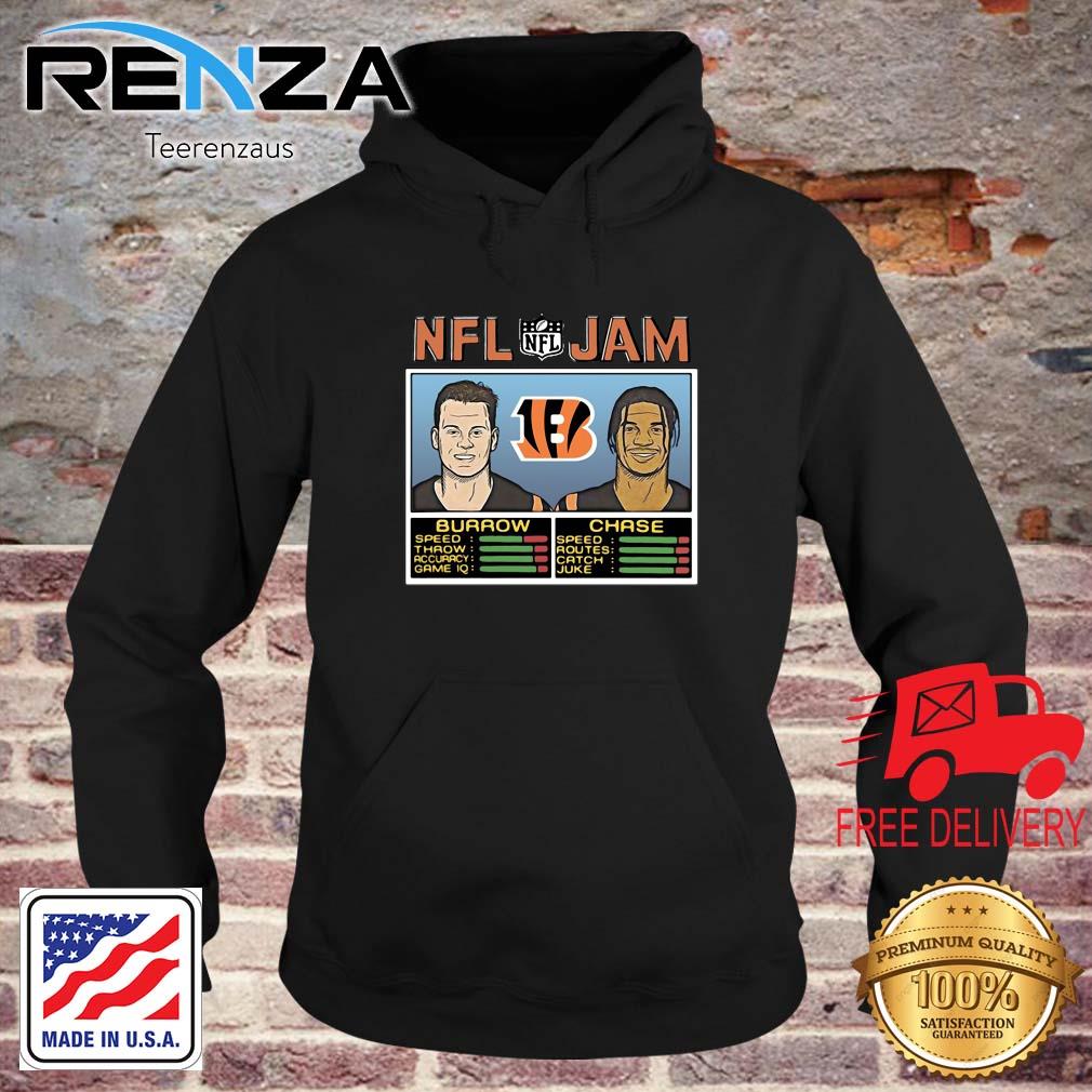 NFL Jam Cincinnati Bengals Ja’Marr Chase And Joe Burrow Shirt teerenzaus hoodie den