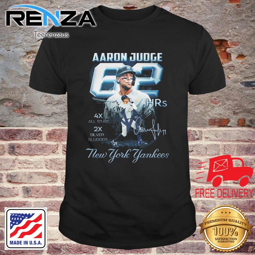 Aaron Judge 62 Hrs New York Yankees Signature shirt