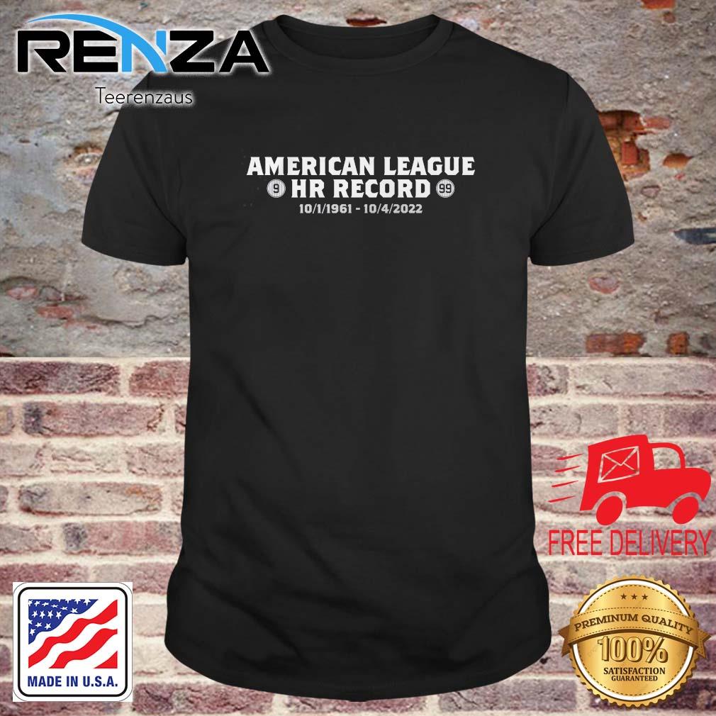 American League Hr Record 1961-2022 shirt
