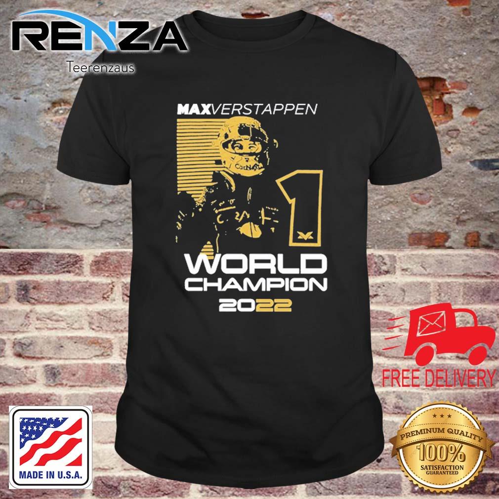 Formula-1 Max Verstappen World Champion 2022 shirt