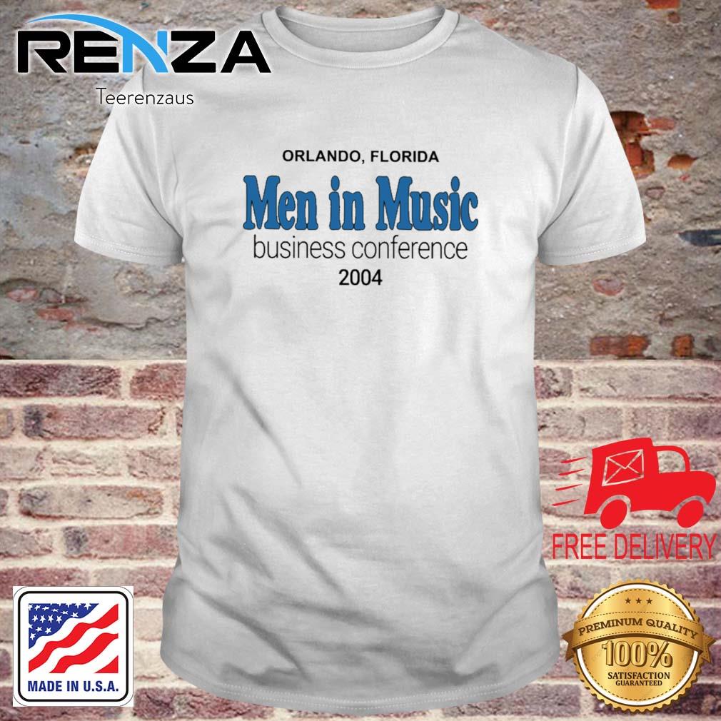 Orlando Florida Men In Music Business Conference 2004 shirt