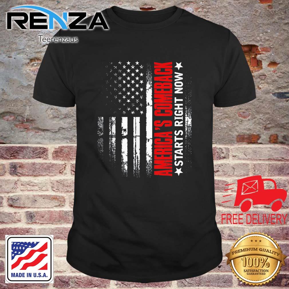 America's Comeback Starts Right Now Support Trump 2024 shirt