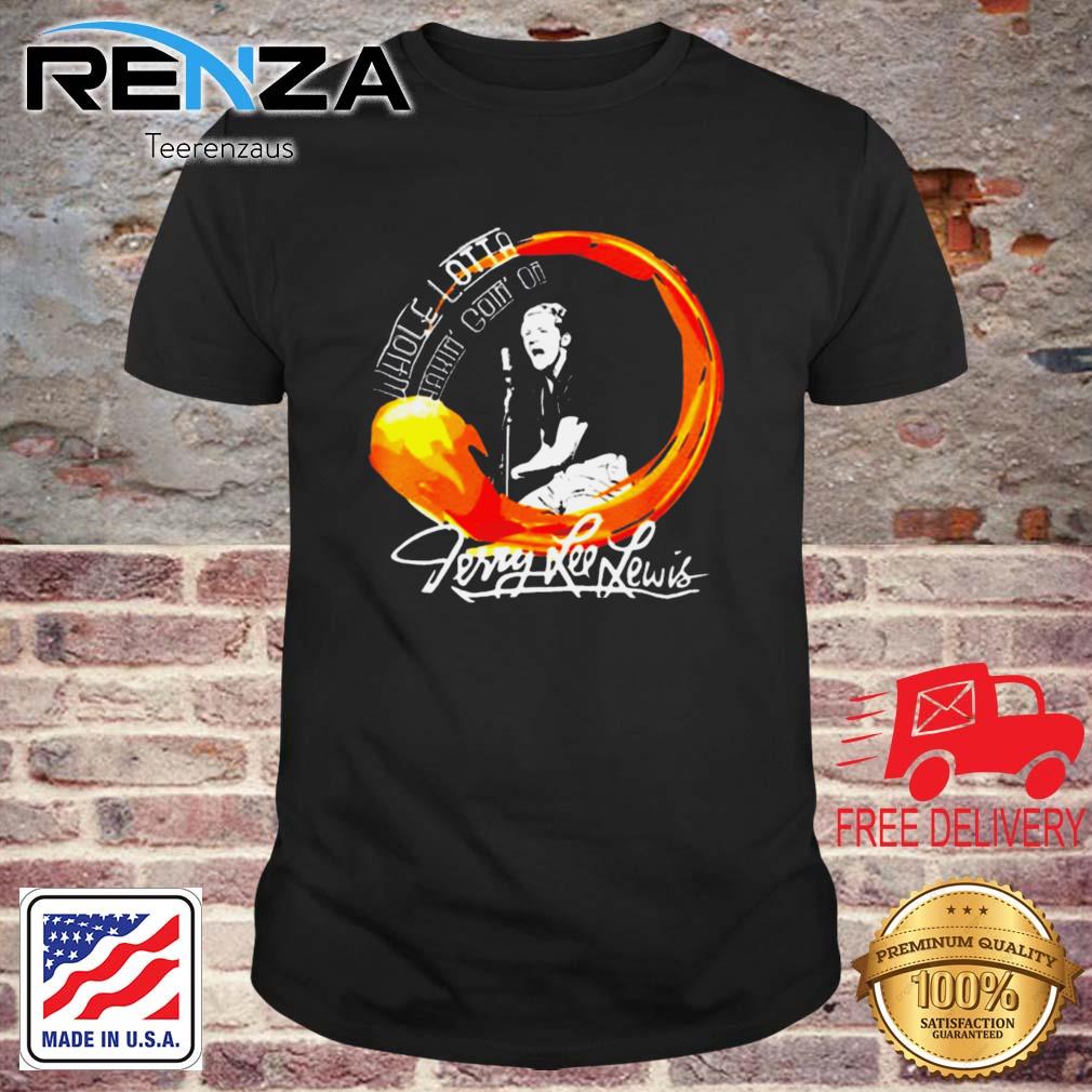 Art The Killer Jerry Lee Lewis On The Show Signature shirt