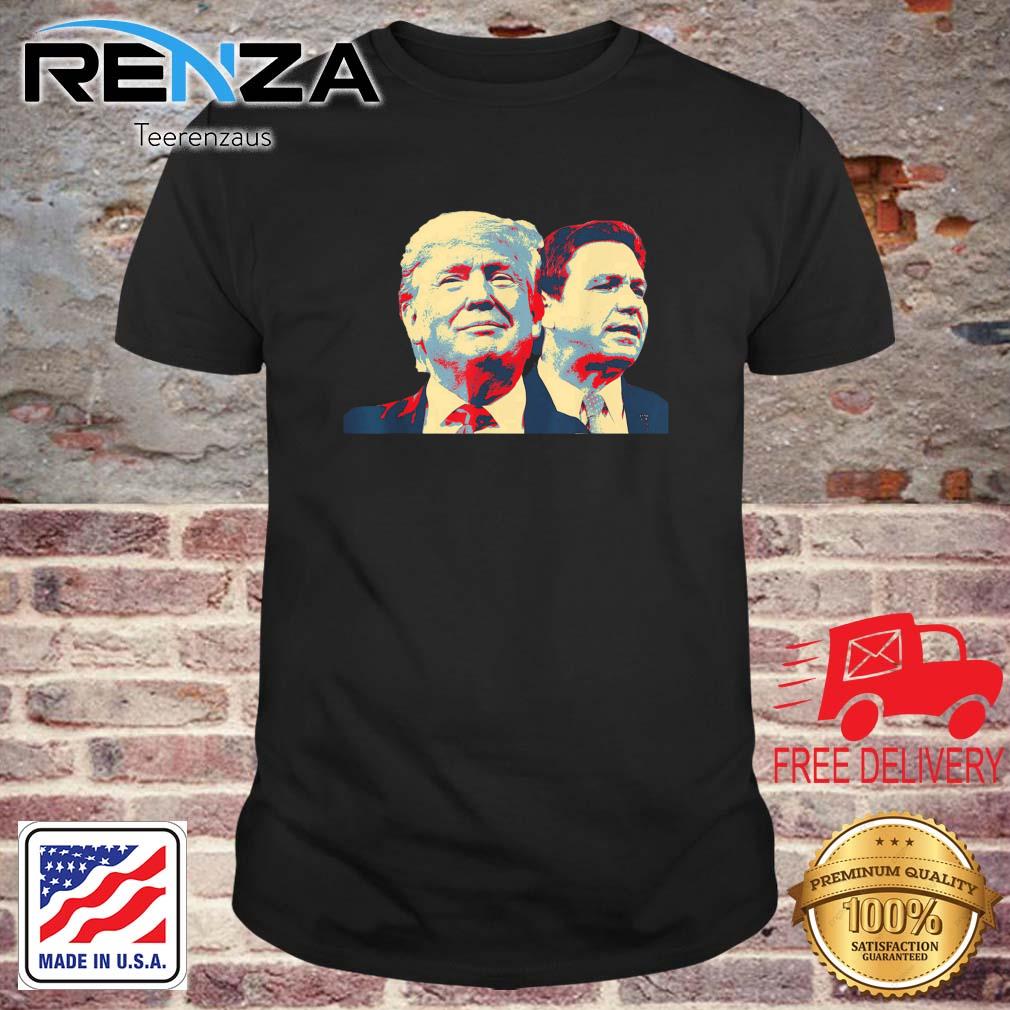Don and Ron Trump DeSantis Graphic Shirt