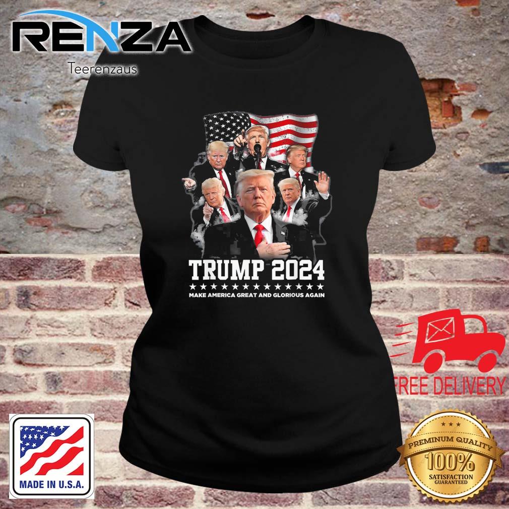 Donald Trump 2024 Take America Back Magaga Shirt teerenzaus ladies den