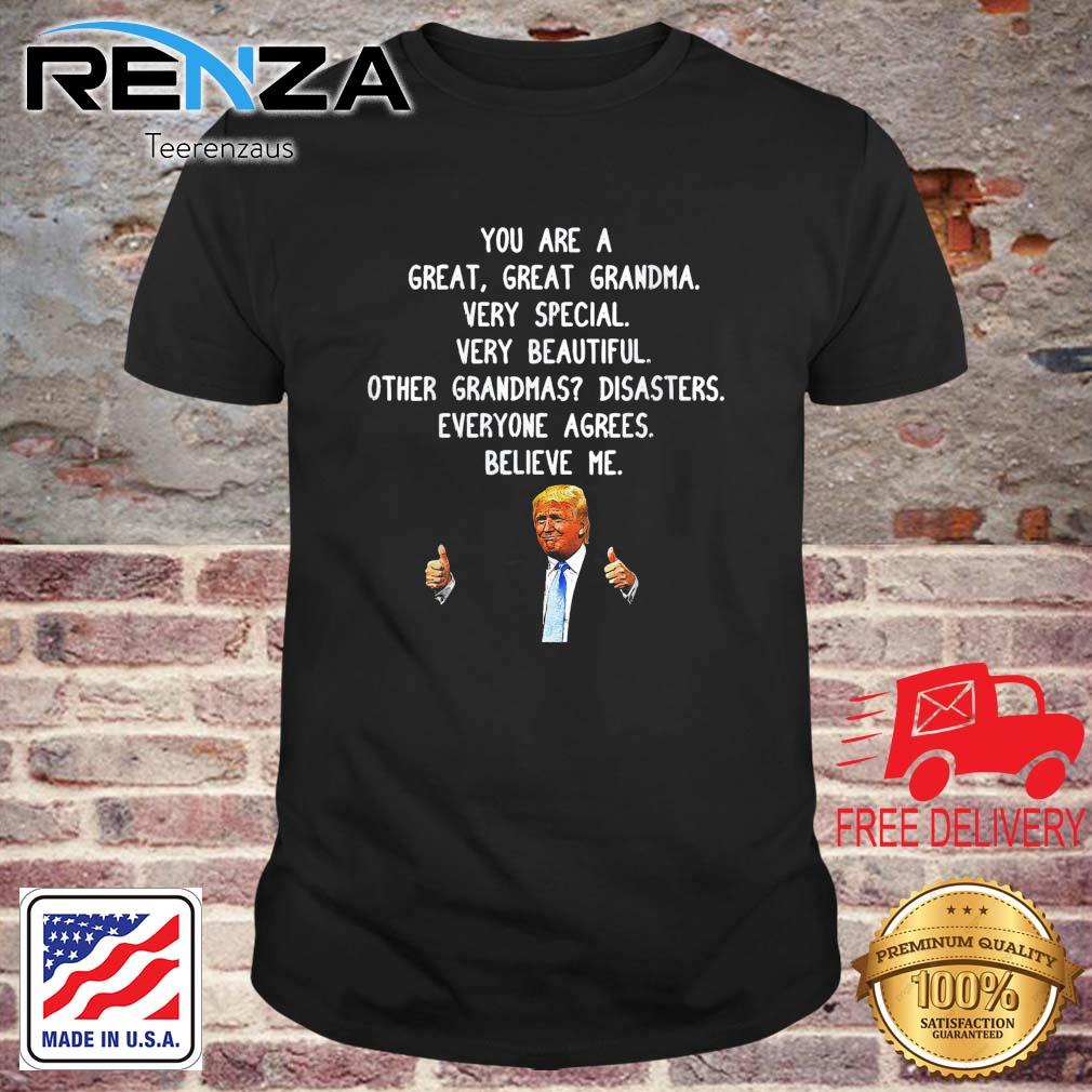 Donald Trump Grandmother Gag Conservative Grandma shirt