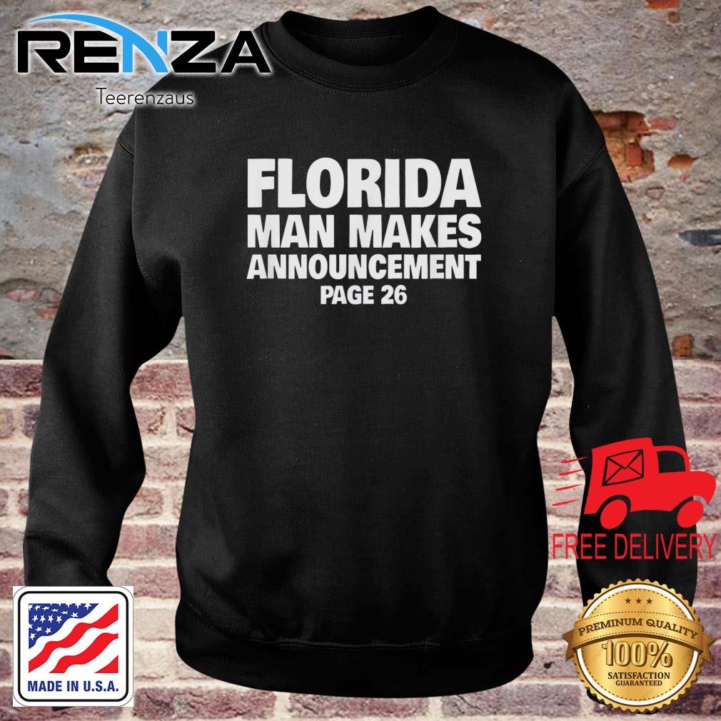 Florida Man Makes Announcement Page 26 Trump For President s teerenzaus sweater den