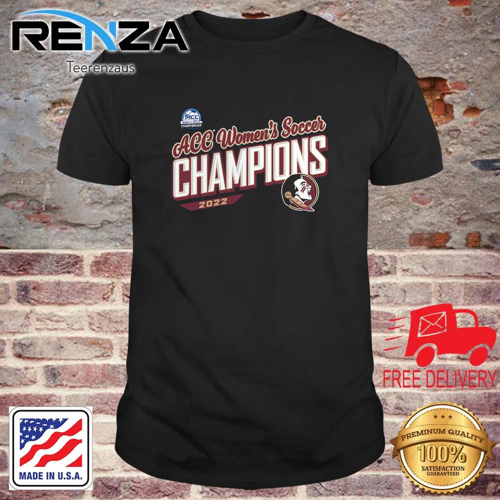 Florida State Seminoles 2022 ACC Women's Soccer Conference Tournament Champions shirt