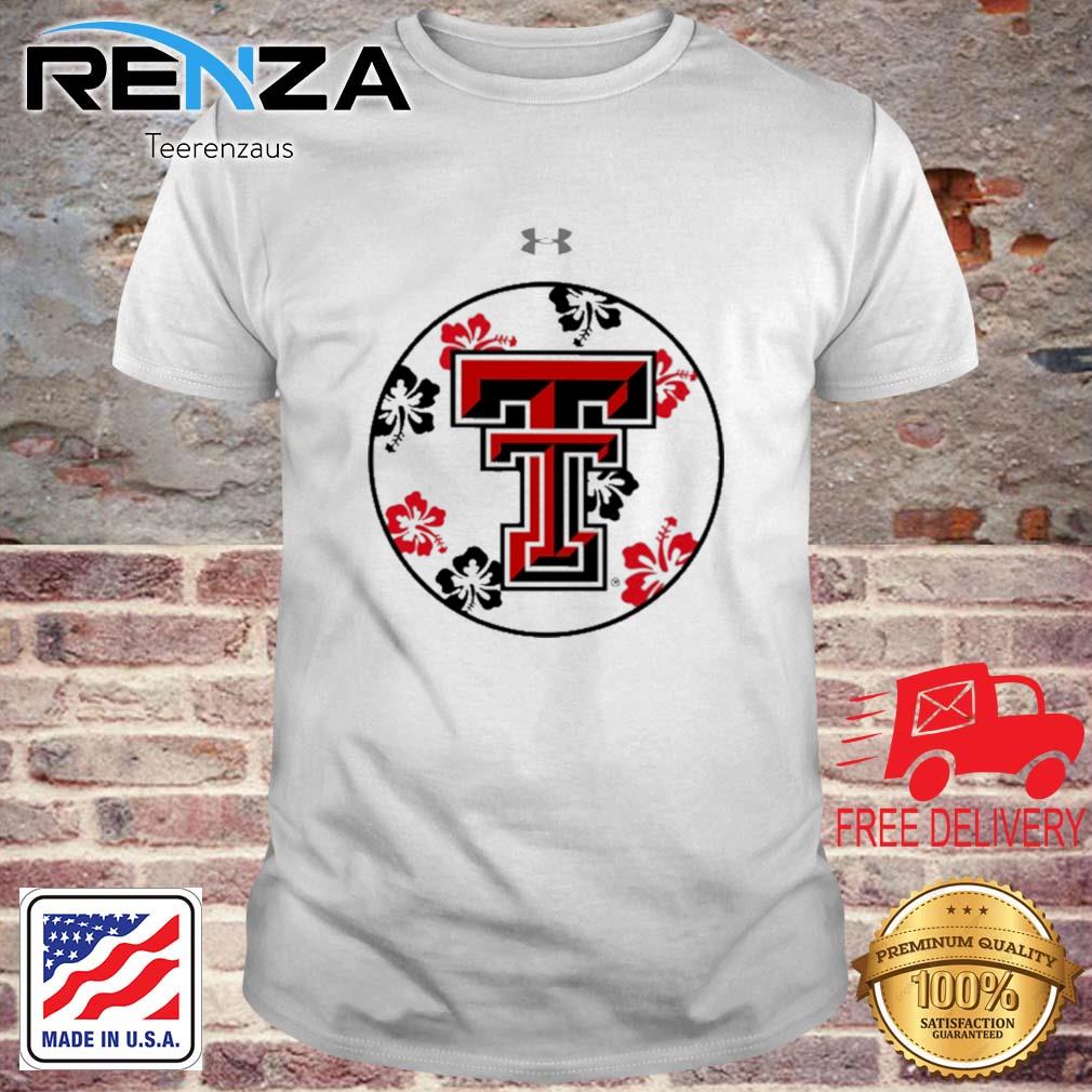 Maui Hibiscus Texas Tech Basketball shirt