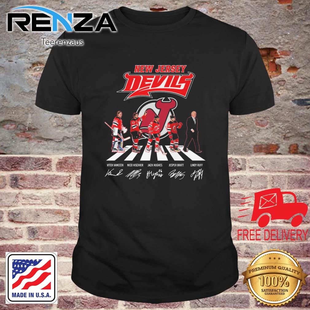New Jersey Devils Abbey Road Signatures shirt