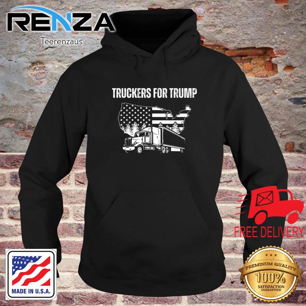Truckers For Trump 2024 Election 2024 Republican Trucker USA Shirt teerenzaus hoodie den