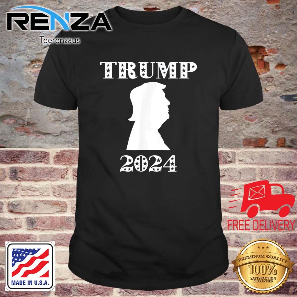 Trump 2024 Silhouette Head shirt