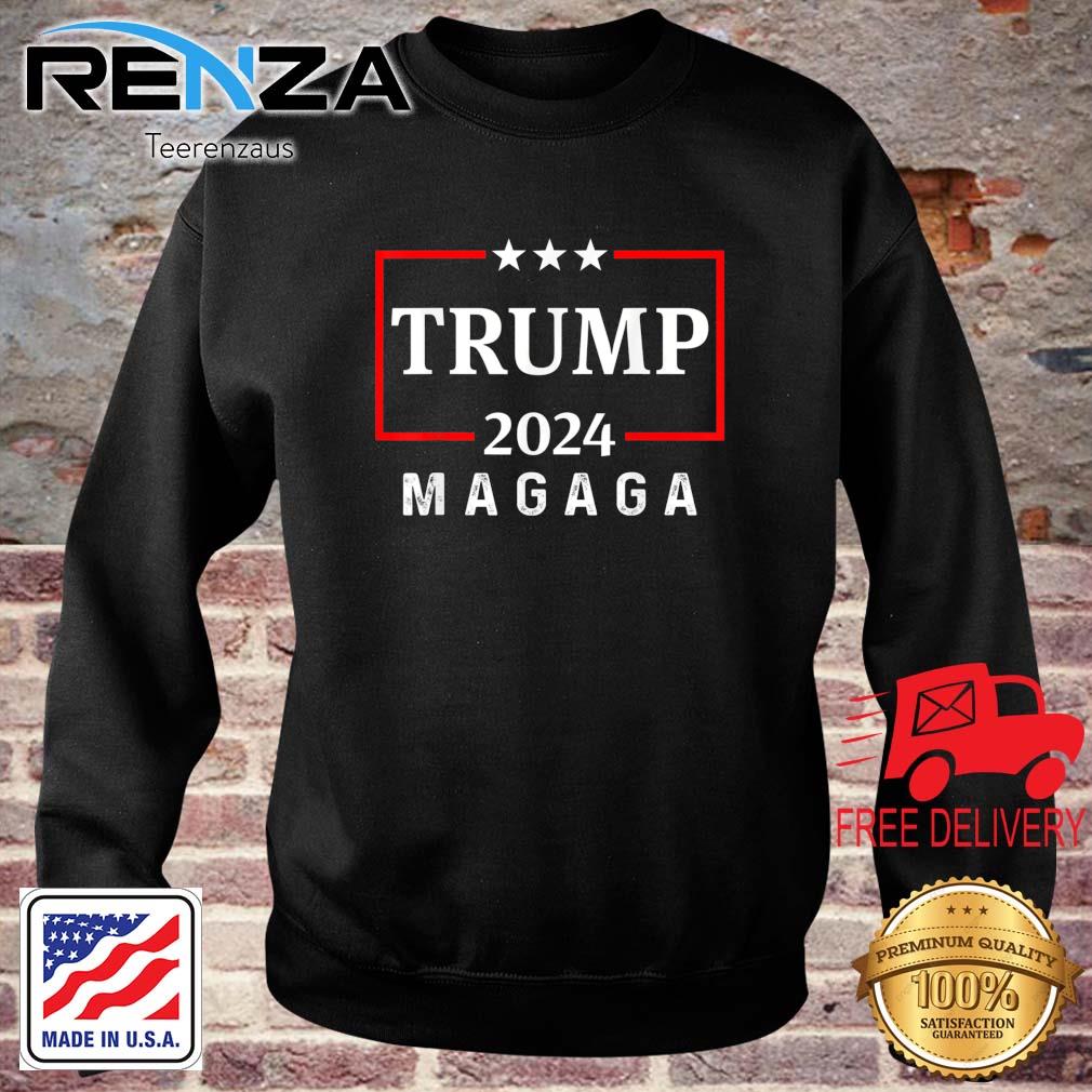 Trump Magaga 2024 Trump Announcement 2024 President Election Shirt teerenzaus sweater den
