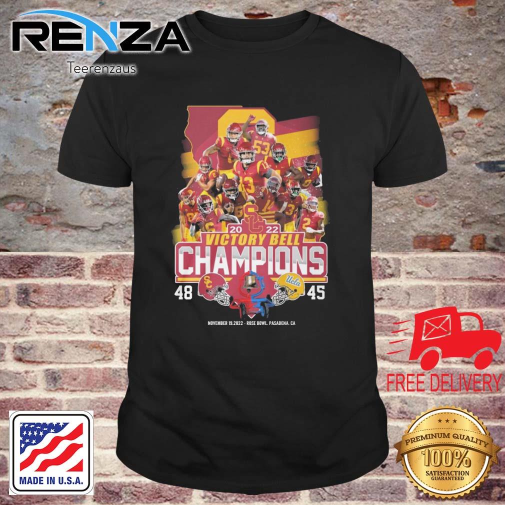 USC Trojans Vs Ucla Bruins 48-45 2022 Victory Bell Champions shirt