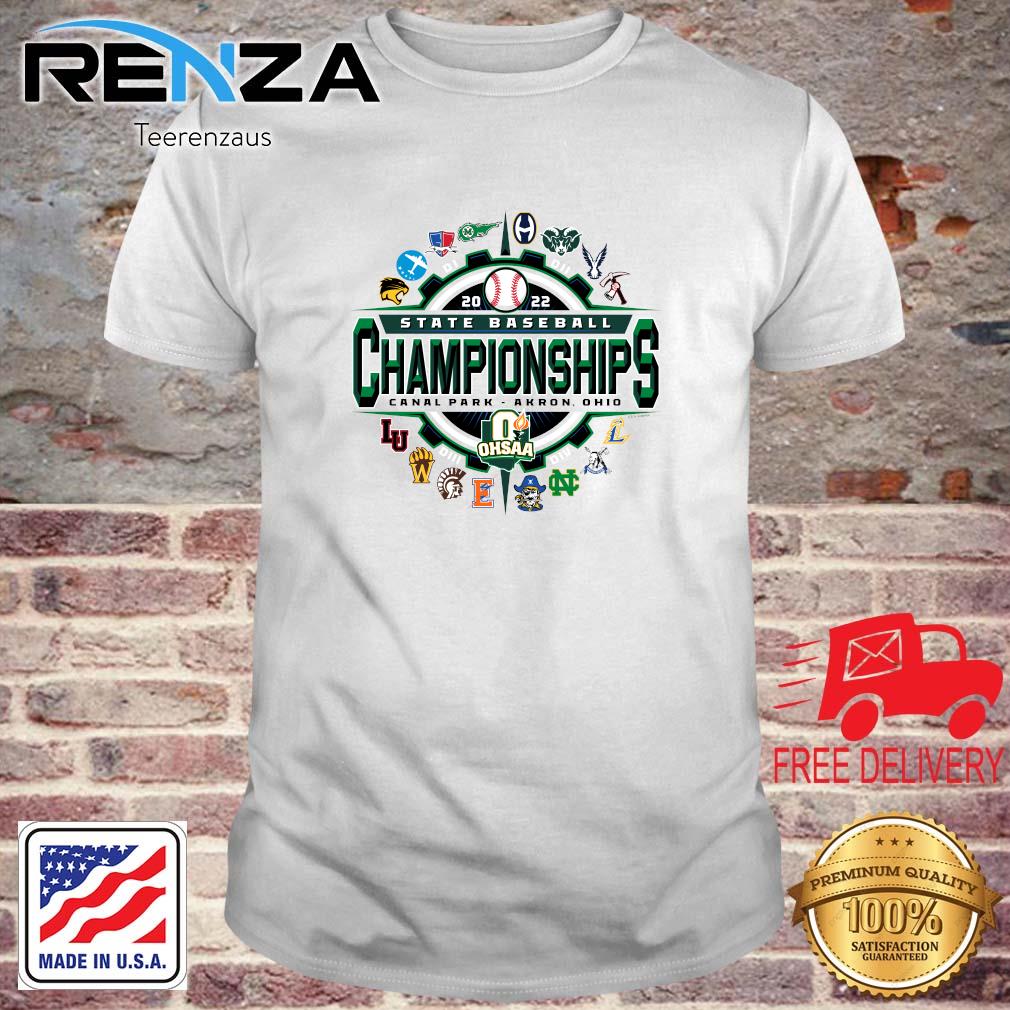 2022 OHSAA Baseball State Championships shirt