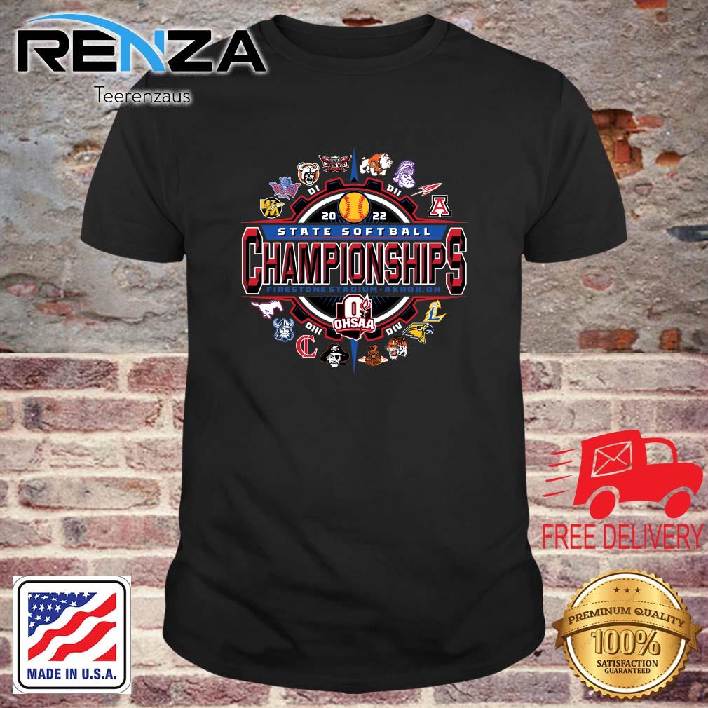 2022 OHSAA Softball State Championships shirt