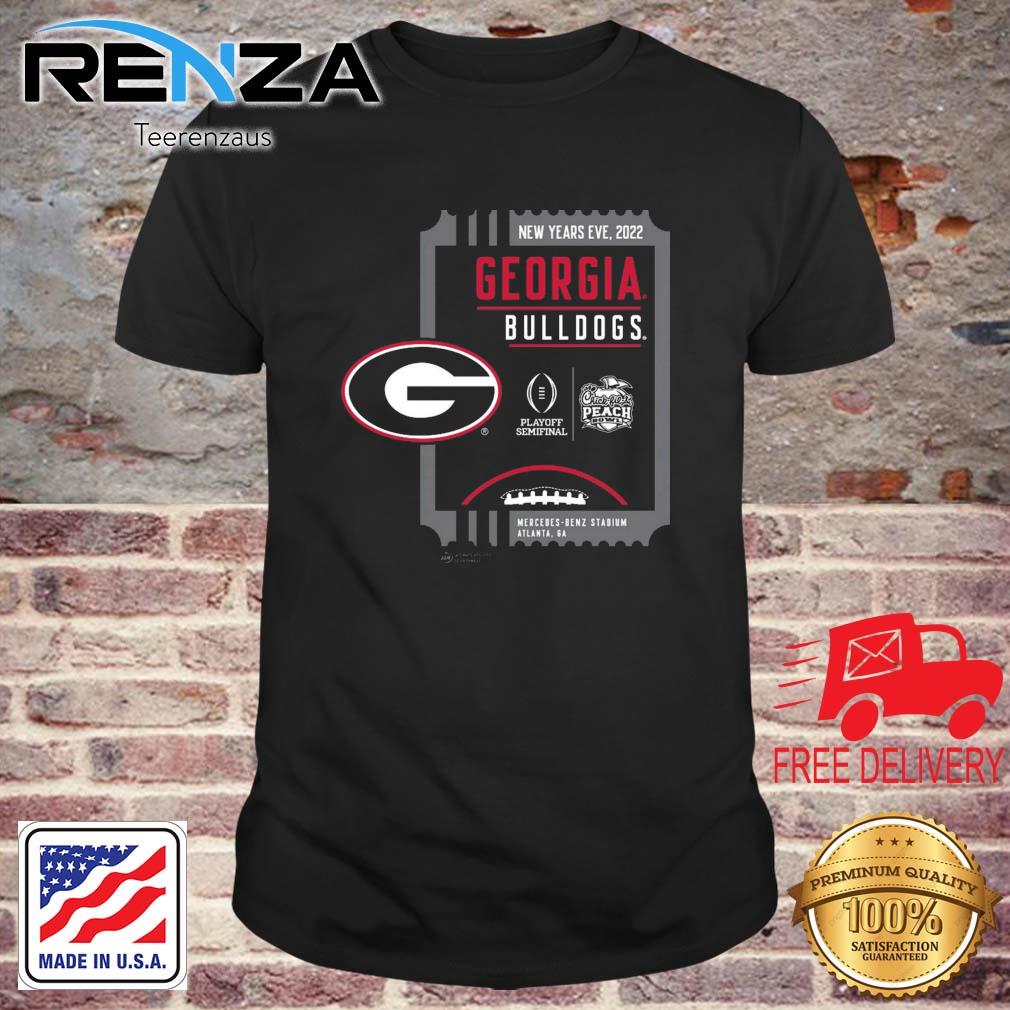 Georgia Bulldogs 2022 Chick-fil-A Peach Bowl shirt