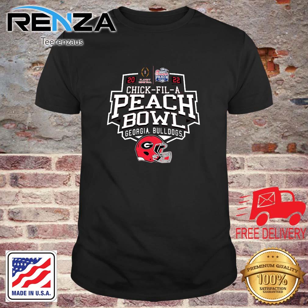 Georgia Bulldogs Chick-Fil-A Peach Bowl 2022 Playoff Semifinal shirt