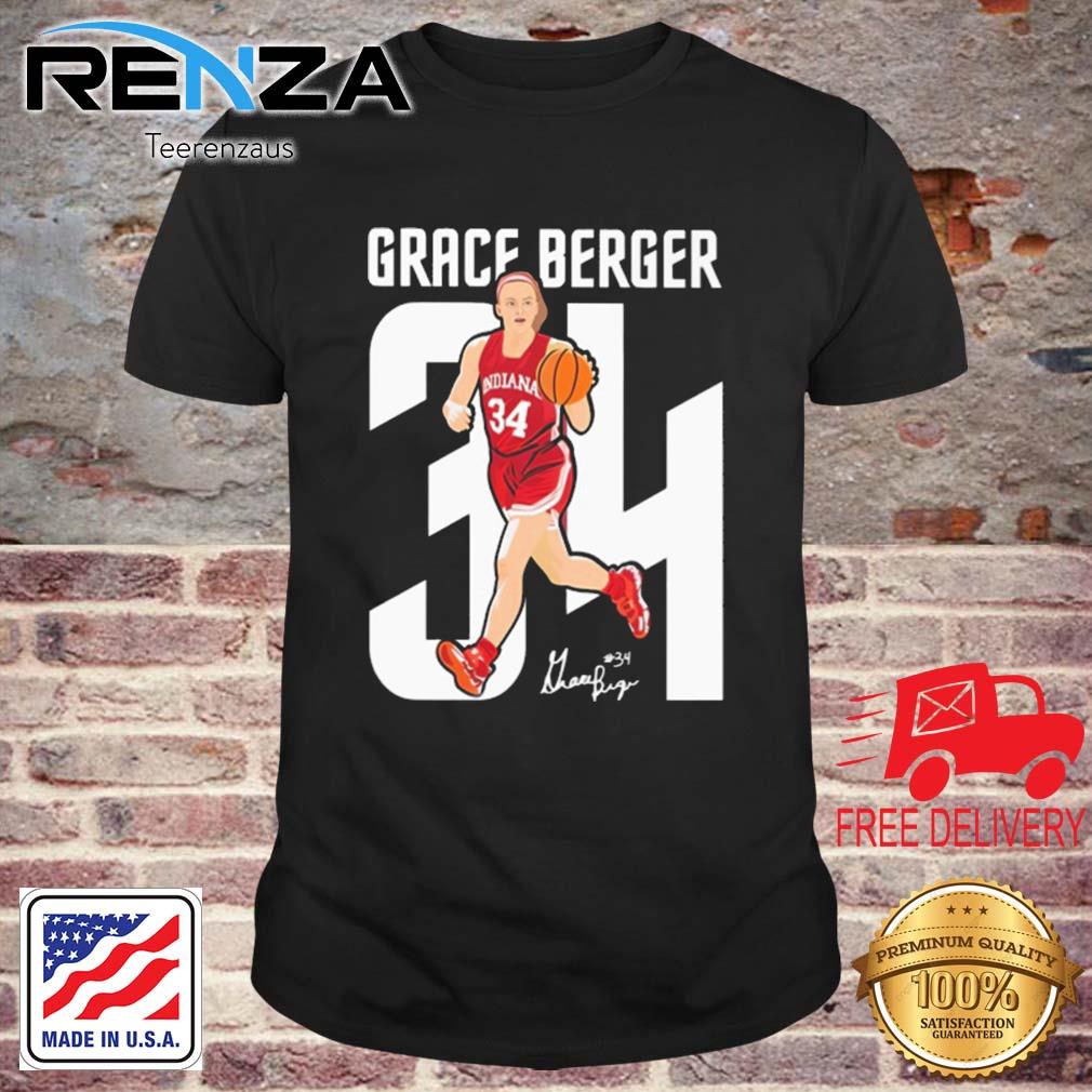 Grace Berger Coach Moren The Indiana Nil Signature shirt