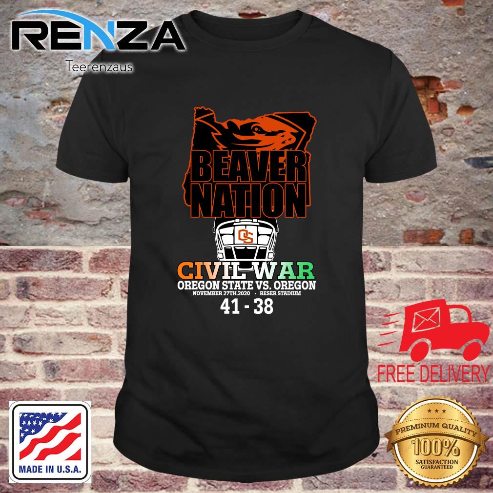 Official Beaver Nation Civil War Oregon State Vs Oregon 4138 sweatshirt