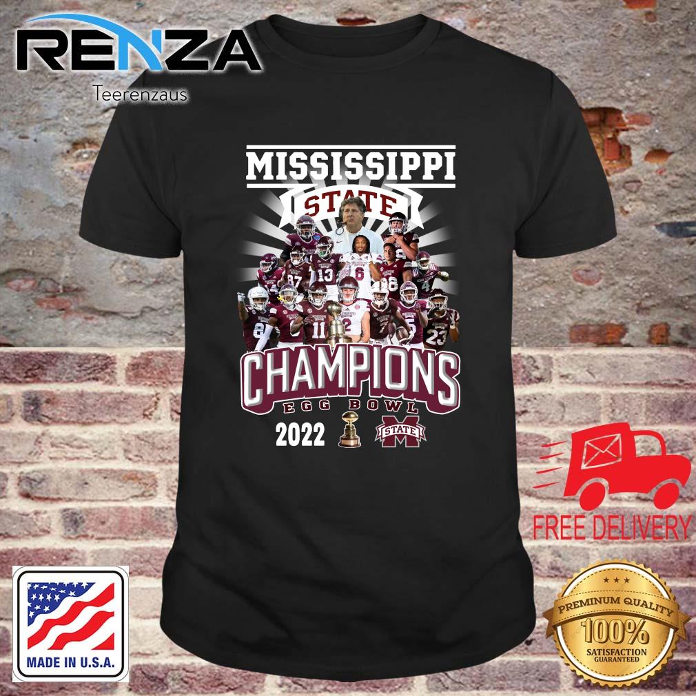 Official Mississippi State Bulldogs Egg Bowl Champions 2022 sweatshirt