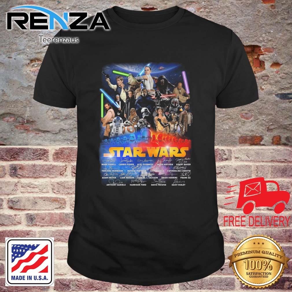 Star Wars Film 2022 Signatures shirt