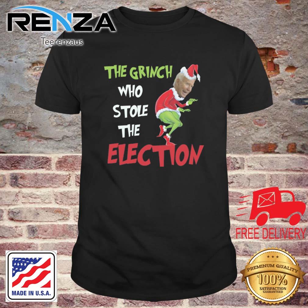 The Grinch Biden Who Stole The Election Christmas 2022 sweatshirt