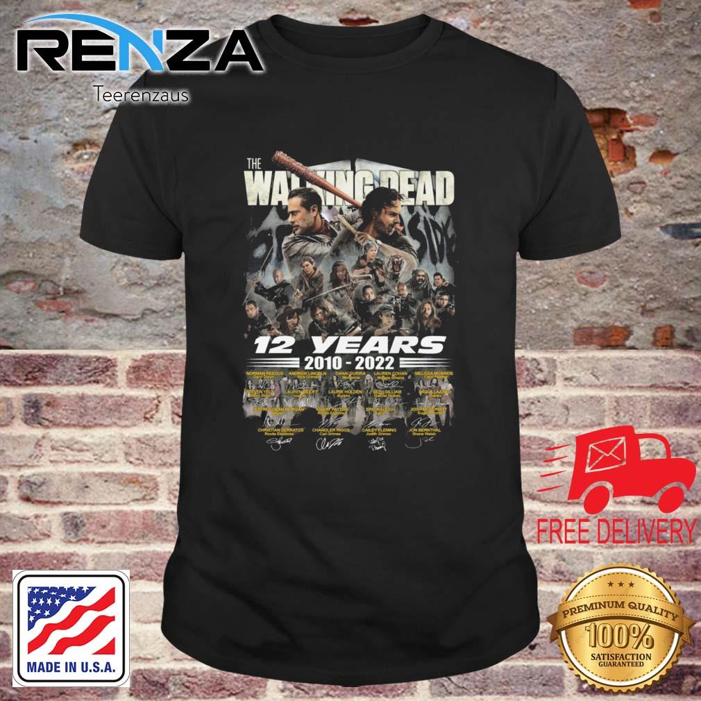 The Walking Dead 12 years 2010-2022 Signatures sweatshirt